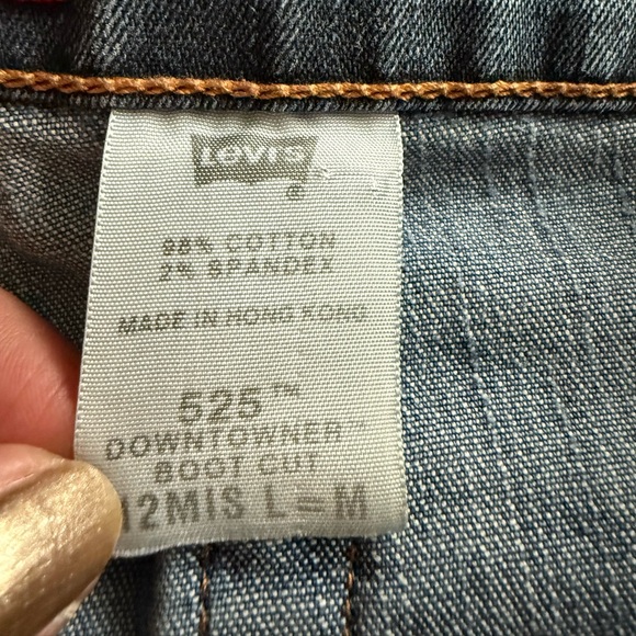 Levi’s Y2K 525 Nouveau Downtowner Bootcut Jeans size 12 - Picture 9 of 14